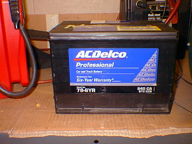 Delco 6 year battery